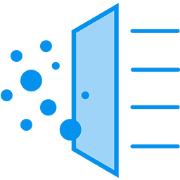 Filter efficiency trend icon